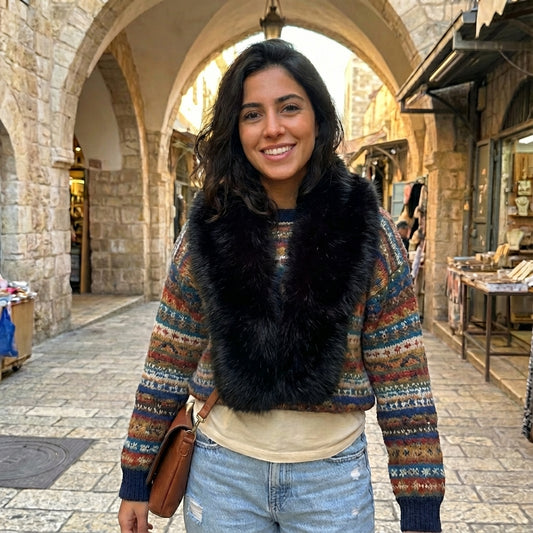 צעיף פרווה לנשים